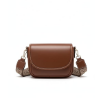 Women’s Faux Leather Saddle Crossbody Bag