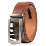 Leather Automatic Ratchet Belt for Men