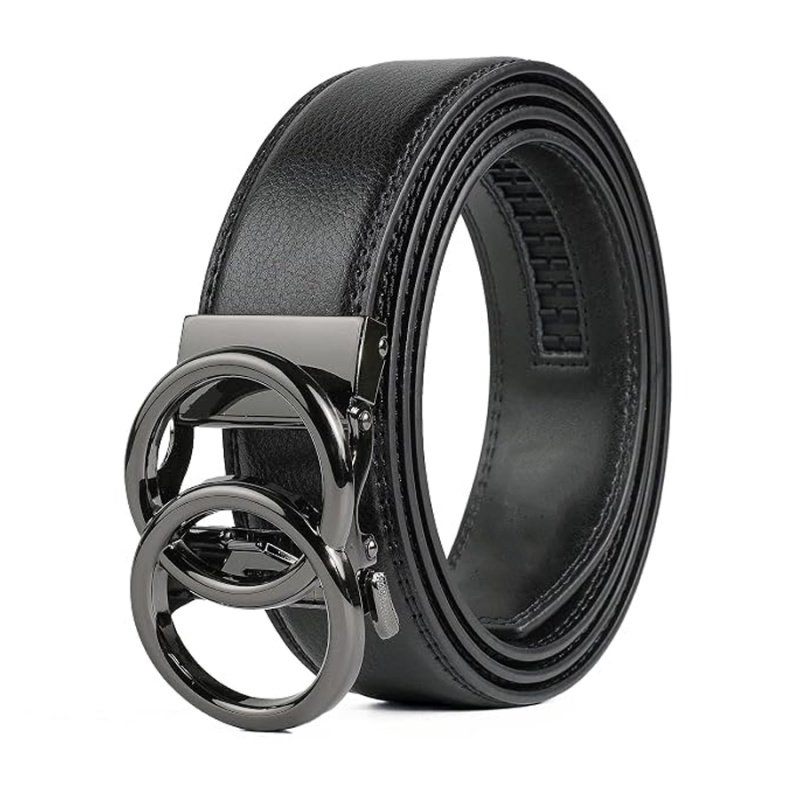 Men's Genuine Leather Ratchet Belt