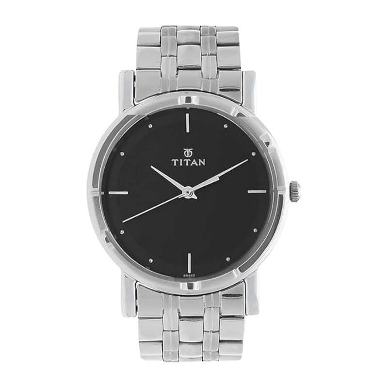 Analog Black Dial Men's Watch