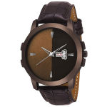 Analog Men's Leather Watch