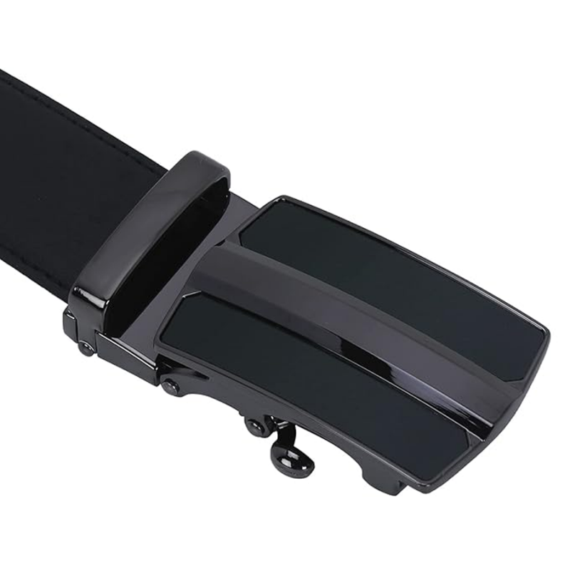 Men's Auto Lock Leather Belt
