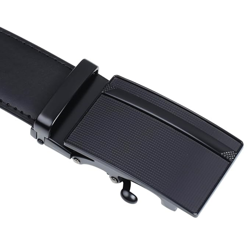 Men's Auto Lock PU Leather Belt