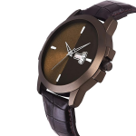 Analog Men's Leather Watch