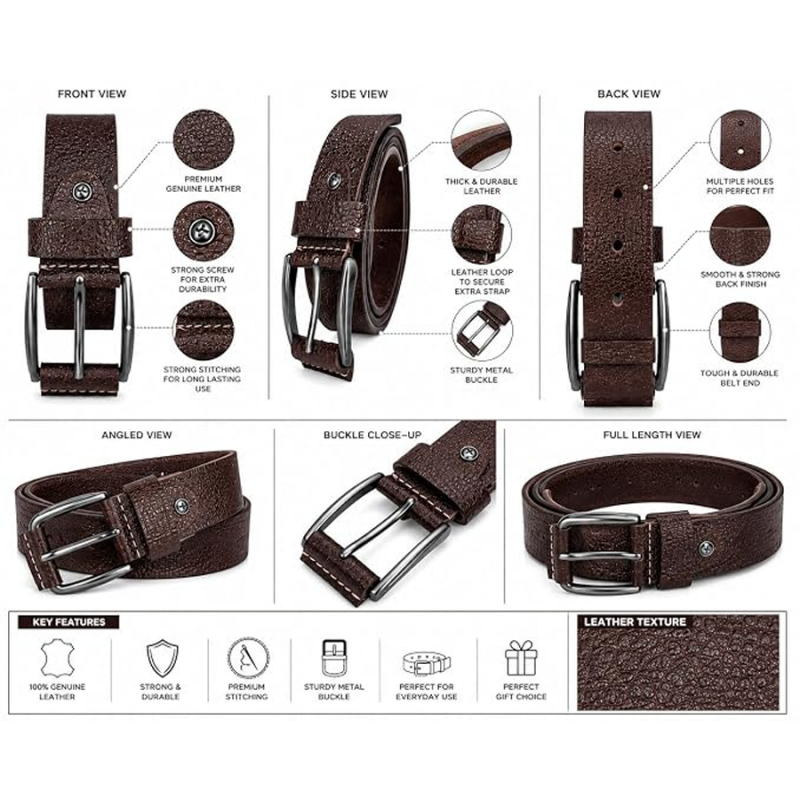 luxury Leather Belt