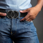 Men's Genuine Leather Ratchet Belt